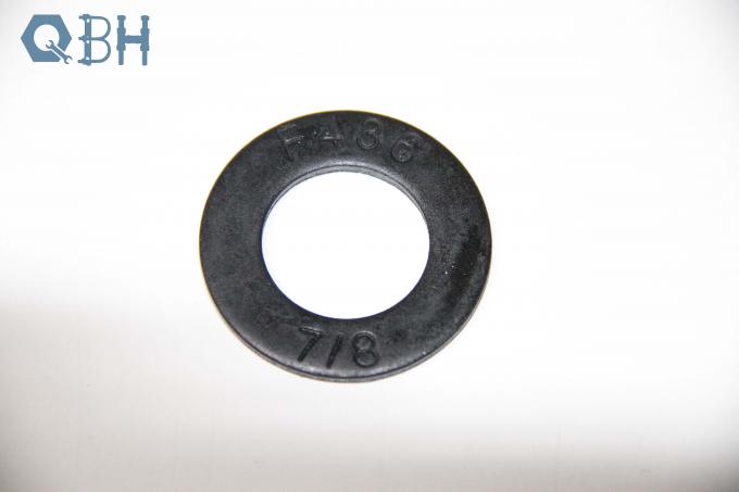 F436 ANSI Carbon Steel Black 0,5 SAMPAI 4 inci Steel Flat Washer 3