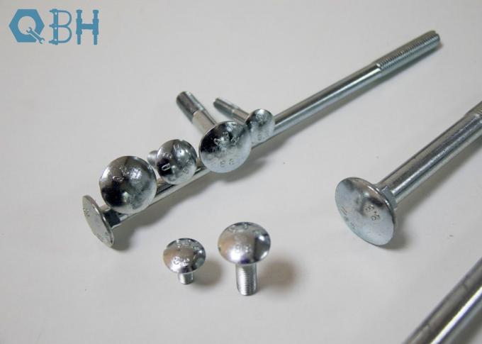DIN 603 Square Neck CL4.8 M5 TO M20 Round Head Carriage Bolt 2