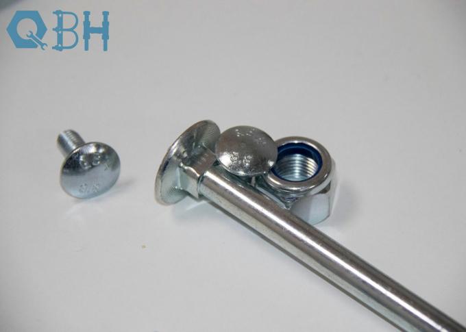 DIN 603 Square Neck CL4.8 M5 TO M20 Round Head Carriage Bolt 3