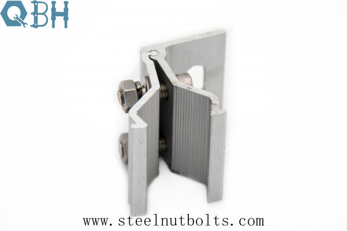 OEM Aluminium 6005-T5 Stainless Steel 304 Klem Atap Panel Surya 2
