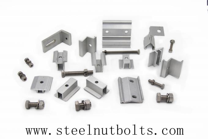 OEM Aluminium 6005-T5 Stainless Steel 304 Klem Atap Panel Surya 7
